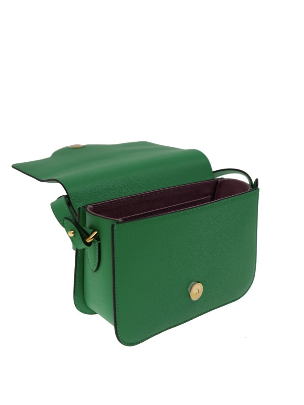 Versace Medusa Shoulder Bag Crossbody Green Leather New - Picture 5 of 6